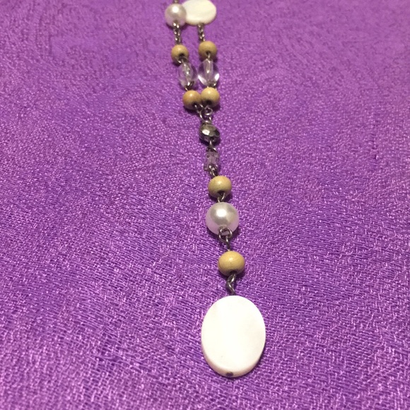 Jewelry Beaded Wood Necklace Poshmark
